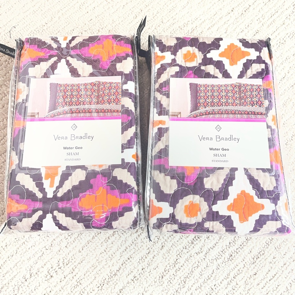 Vera Bradley Water Geo Sheet Sham